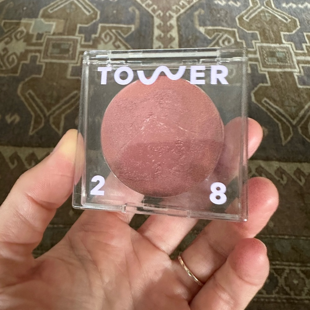 Tower 28 blush in Beach Please